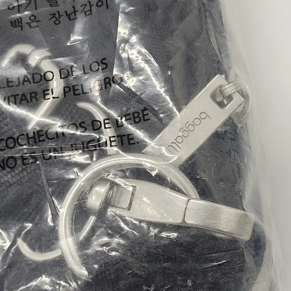 Baggalini Black Sling Backpack Bag Multi Wear RFID Card Slots Adjustable NEW - Picture 11 of 16